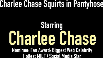 Charlee Chase squirts in hot milf solo