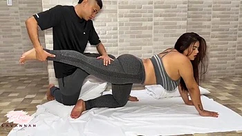 Colombian Yoga Teacher Fucks Rough, Cums in Mouth