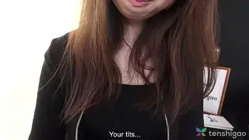 Casting couch with cute Japanese amateur Miss Ai Okamoto sexy nurse from Tokyo interview uncensored JAV first ever JAV pussy licking pt2