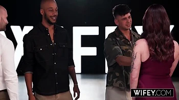 Redhead Kayla Summers Double Pounded with Cuckold Watching