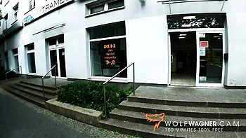Dirty German Milf Priscilla Gives POV Public Blowjob