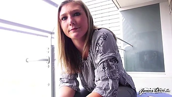 18yo Ash-Blonde April Aniston Loves Hardcore Anal Fucking