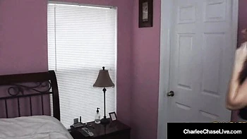 Charlee Chase's Busty MILF Handjob Fuck