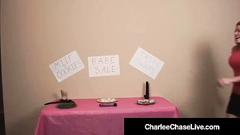 Charlee Chase and Allura Skye's hot milf stockings fuck