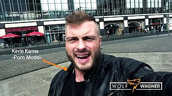 German Amateur Blowjob in Public