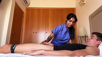 Big Ass Nurse Yasmina Khan Gets BBC Rough Anal