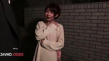 Japanese milf fucks and sucks with toys