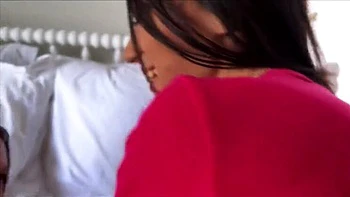 Step Sis Gives POV Blowjob in Threesome Fuck