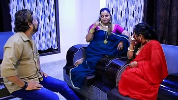 Two Indian Girls Bet Banana on Hardcore Anal & Deep Throat