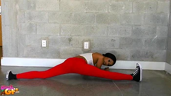 Ebony Teen With Thick Cock Gets Hard Interracial Fuck