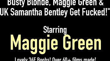 British Busty Maggie Green & Samantha's Rough GGB