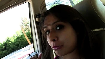 Filthy Latina Teen Slut Sucks and Gets Gloryhole Fuck