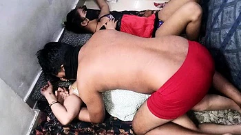 Indian Wife Fucks 18yo Stepsister in Hardcore Group