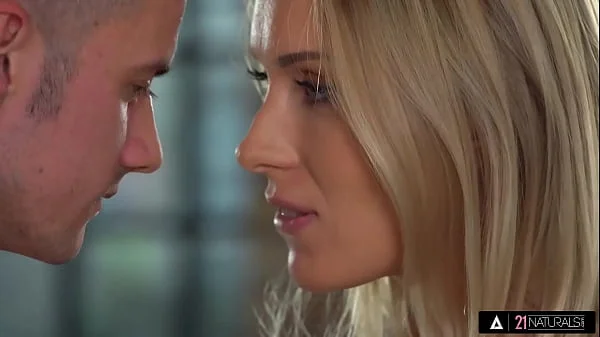 21 NATURALS - Stunning Blonde Angelika Grays Can't Hide Her Desire To Get Her Ass Fucked