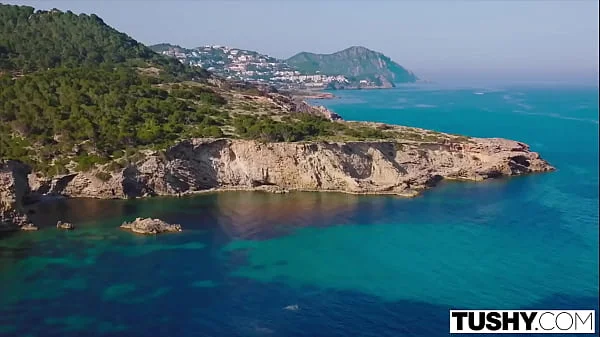 TUSHY Gianna Dior & Liya Silver have intense anal threesome