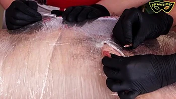 German Doc's Mean Mistress CBT Handjob Punishment