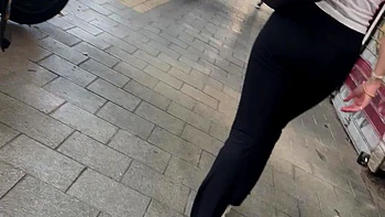 Tight Ass & Foot Fetish Outdoors