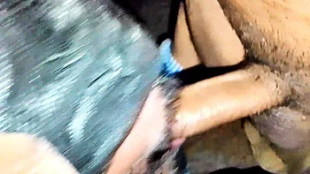 Amateur Ebony Anal Fuck by Watchman in Islamabad