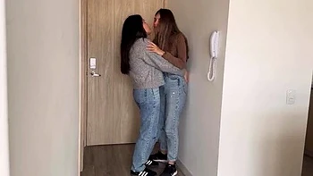 Lesbian Fingering & Ass Eating With Latina Amateurs