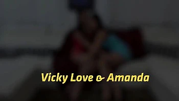 Vicky Love's wild piss lesbian scene