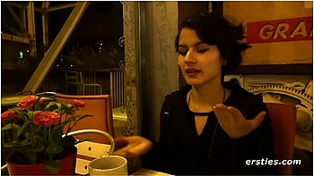 Petite Vicky Ties Up and Masturbs Solo