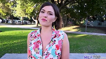 Krissy Lynn Busty MILF Fucks Horny Young Cock