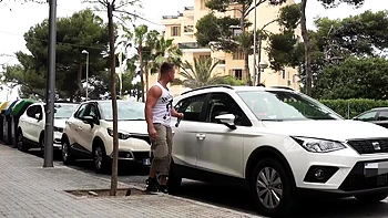 German Brunette Gets Fucked Hardcore Outdoors in Mallorca