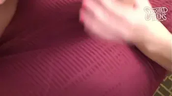 Watch 2 Teens Share a Big Cock!