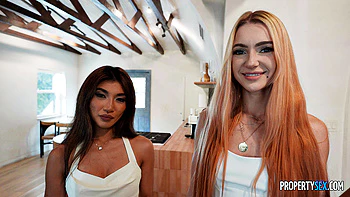 Bald Pussy Gets Fingering and Blowjob in Kitchen