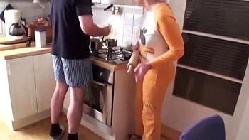 Slave Joschi Gets Brutal Punishment from Strict Kitchen Mistress - Femdom