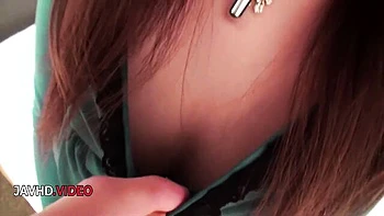 Haruka Ohsawa’s hairy pussy and hardcore blowjob