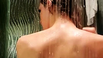 Hazel Lush's Tits and Ass Close-Up in the Shower