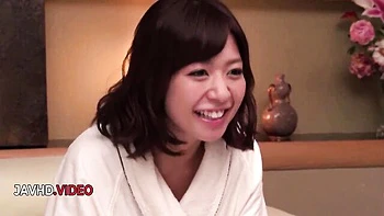 Horny Asian MILF Fingers Pussy in Hot Japanese Anal
