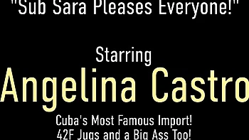 Angelina Castro and Sara Jay's huge tits BBW fuck