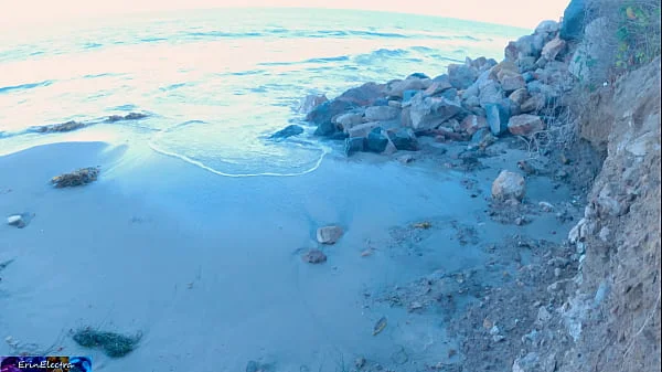 Stepson cheats with stepmom on the beach