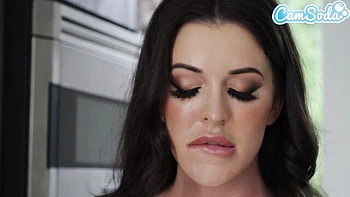 Step-mom caught jerking stepson with big tits blowjob