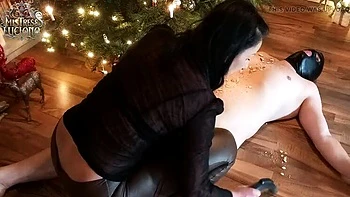 German Mistress Fucks Dirty Slave While Vacuuming