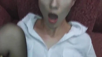 Angel Dreamgirl Gets Creampied in Leather Skirt