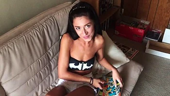 Milf with Big Ass Gets Blowjob and Facial