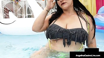 Angelina's Huge BBW Tits and Curvy Body