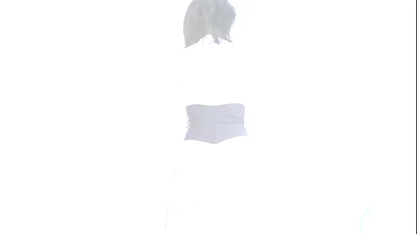 First DP. Asian Teen with Monster Cocks in space