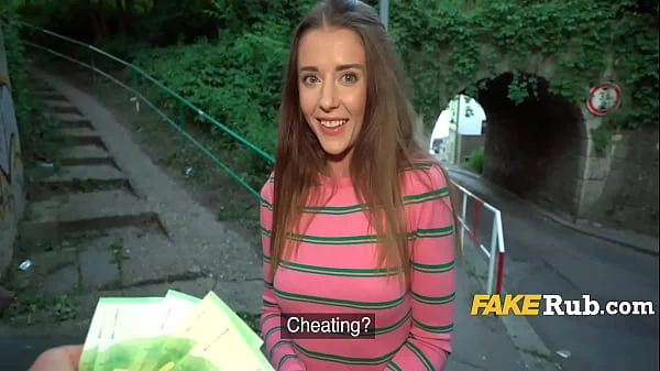 Real Pretty Girl Fucked Through The Power Of Euros OutDoor POV