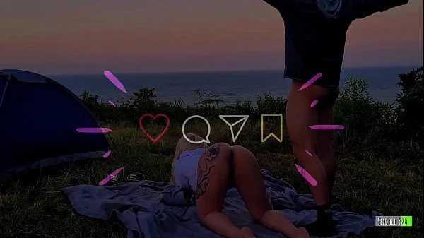 Sexo Arriscado Casal Amador real fodendo em acampamento - Sexdoll 520