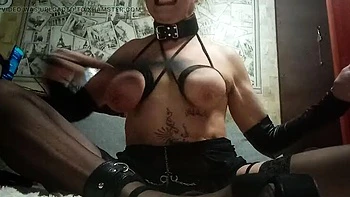 Ruthless MILF StepMom Bound Tight with Huge Natural Tits