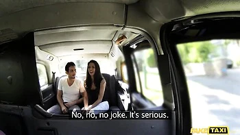 Alexa Tomas fucked doggystyle in the backseat