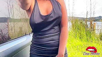 Stepbro Screams While Squirting Publicly