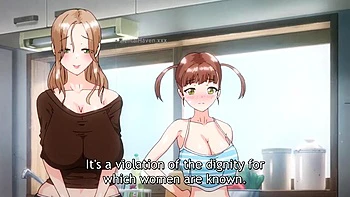Japanese hentai student fucks big-titted teacher