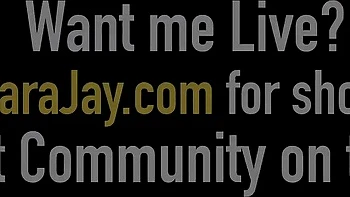 Sara Jay's Plump Silicone Tits Fingering Lesbians