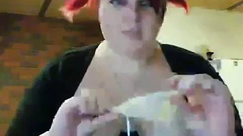 Fat Emo Slut Masturbates Hardcore Solo