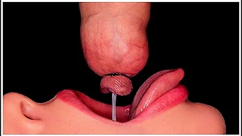 Tied Foreskin Blowjob Milked Me Twice Inside